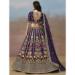Picture of Appealing Georgette Plum Lehenga Choli
