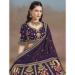 Picture of Appealing Georgette Plum Lehenga Choli
