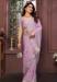 Picture of Nice Chiffon Plum Saree
