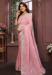 Picture of Elegant Chiffon Pink Saree