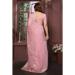 Picture of Elegant Chiffon Pink Saree