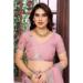 Picture of Elegant Chiffon Pink Saree
