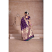 Picture of Fine Silk Dark Slate Blue Saree