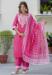 Picture of Nice Silk Deep Pink Readymade Salwar Kameez