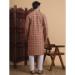 Picture of Taking Rayon & Silk Rosy Brown Kurtas