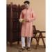 Picture of Comely Rayon & Silk Light Coral Kurtas