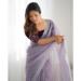Picture of Superb Net Slate Grey Saree