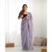 Picture of Superb Net Slate Grey Saree