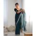 Picture of Taking Net Dark Slate Grey Saree