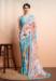 Picture of Nice Georgette Light Steel Blue Saree