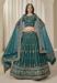 Picture of Appealing Silk Teal Lehenga Choli