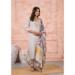 Picture of Marvelous Chiffon Azure Readymade Salwar Kameez