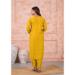 Picture of Fine Chiffon Golden Rod Readymade Salwar Kameez