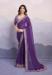 Picture of Grand Georgette Purple Saree