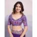 Picture of Grand Georgette Purple Saree