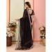 Picture of Alluring Organza Black Saree