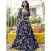 Picture of Pleasing Georgette Dark Slate Grey Lehenga Choli