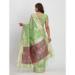 Picture of Comely Cotton & Linen Dark Sea Green Saree