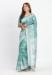Picture of Good Looking Cotton & Linen Cadet Blue Saree