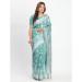 Picture of Good Looking Cotton & Linen Cadet Blue Saree
