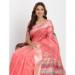 Picture of Ideal Cotton & Linen Salmon Saree