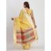 Picture of Stunning Cotton & Linen Sandy Brown Saree