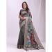 Picture of Well Formed Cotton & Linen Dim Gray Saree