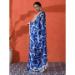 Picture of Enticing Chiffon Royal Blue Saree