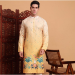 Picture of Taking Cotton Pale Golden Rod Kurtis & Tunic