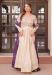 Picture of Resplendent Georgette Pale Golden Rod Readymade Gown