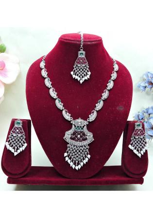 Picture of Amazing Light Slate Grey Necklace Set