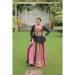 Picture of Comely Silk Dark Slate Grey Lehenga Choli
