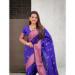 Picture of Shapely Silk Midnight Blue Saree