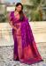 Picture of Elegant Silk Purple Saree