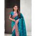 Picture of Excellent Silk Sea Green Saree