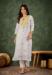 Picture of Gorgeous Silk Silver Readymade Salwar Kameez