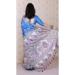 Picture of Beautiful Silk Cornflower Blue Saree