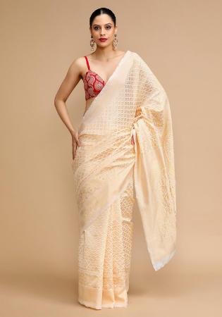 Picture of Graceful Silk Tan Saree