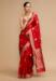 Picture of Comely Silk Crimson Saree
