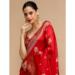 Picture of Comely Silk Crimson Saree