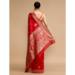 Picture of Comely Silk Crimson Saree
