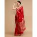 Picture of Comely Silk Crimson Saree