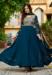 Picture of Amazing Georgette Navy Blue Readymade Gown