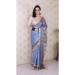 Picture of Delightful Silk Dark Grey Saree