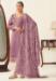 Picture of Splendid Silk Plum Straight Cut Salwar Kameez