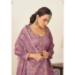 Picture of Splendid Silk Plum Straight Cut Salwar Kameez
