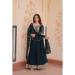 Picture of Fascinating Georgette Dark Slate Grey Readymade Gown