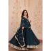 Picture of Fascinating Georgette Dark Slate Grey Readymade Gown