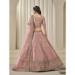 Picture of Classy Silk Rosy Brown Lehenga Choli
