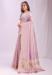 Picture of Ideal Organza Plum Saree